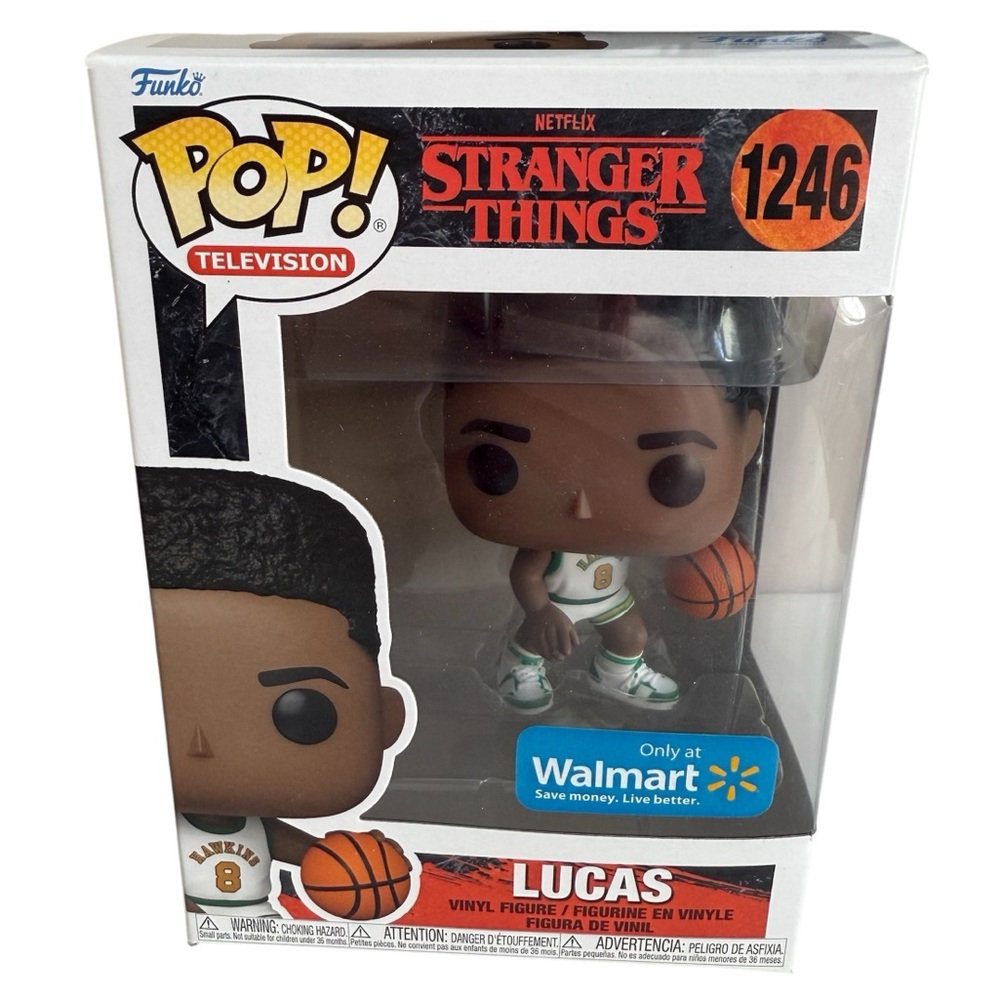STRANGER THINGS FUNKO POP Lucas Walmart Exclusive Vinyl Figure 1246 Horror